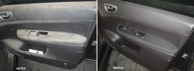 Limpeza interior - Peugeot 307 AntesDepois3