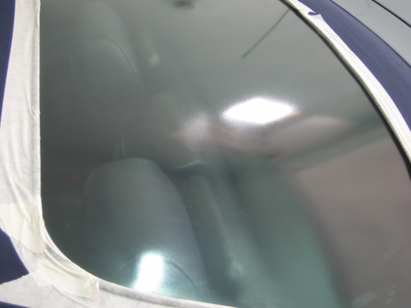 Limpeza e Impermeabilização de capota + Recuperação de óculo traseiro - BMW E36 Cabrio IMG_4224