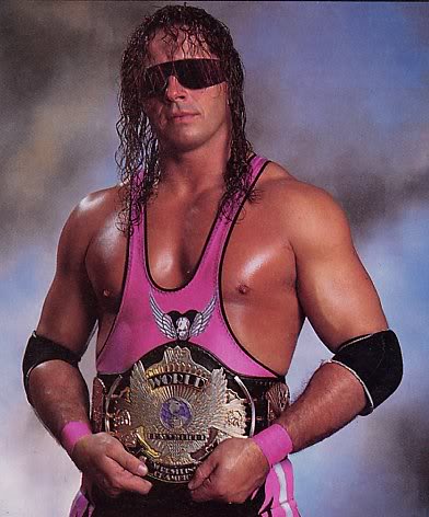 1992; Ron Simmons and Bret Hart Make History Wrld-bhart0-1