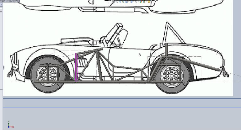 427 : modélisation chassis en 3D SolidWorks CobraChassis_08