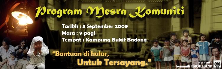 Program Mesra Komuniti - AKTIVITI BULAN PUASA PMKbanner