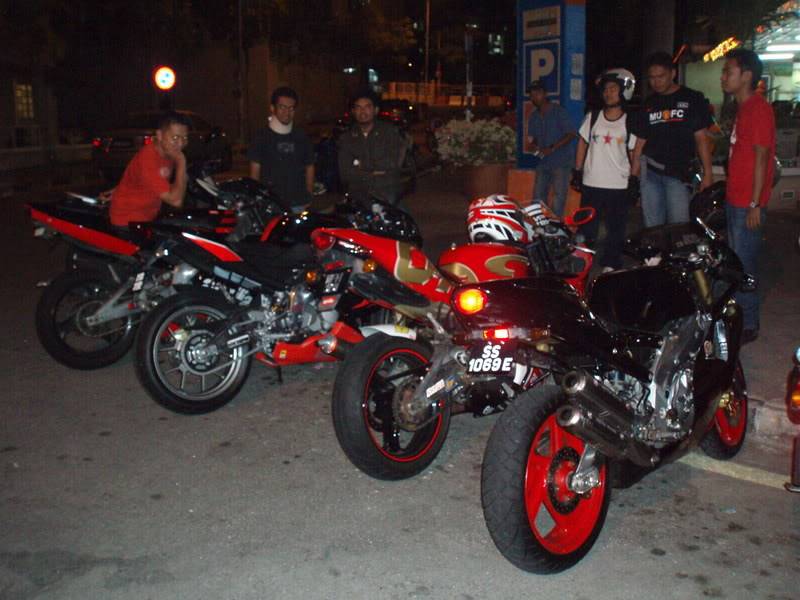 Aprilia Mini TT at Nasi Kandar Istimewa USM Penang 19 Jan 2009 P1206355