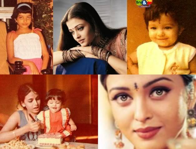 actores de bollywood cuando eran pequeños ¡¡¡¡¡¡ AishwaryaRai