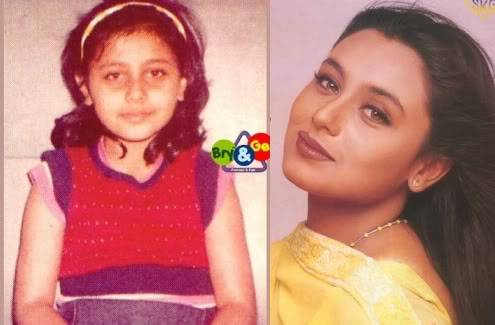 actores de bollywood cuando eran pequeños ¡¡¡¡¡¡ RaniMukherjee