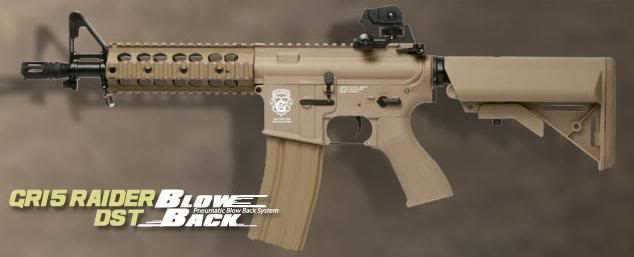 G&G M4 series in Desert Tan! GGraidershorttan