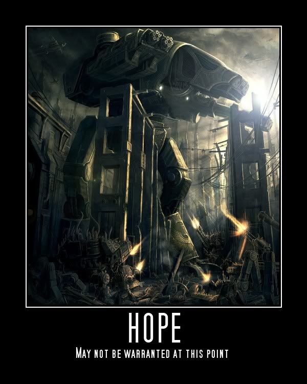 Posters motivacionales Hope40k