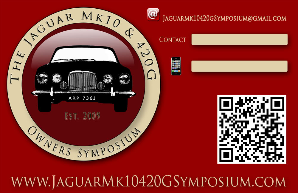 The Jaguar Mk10 & 420G Owners Symposium Business Card File-21