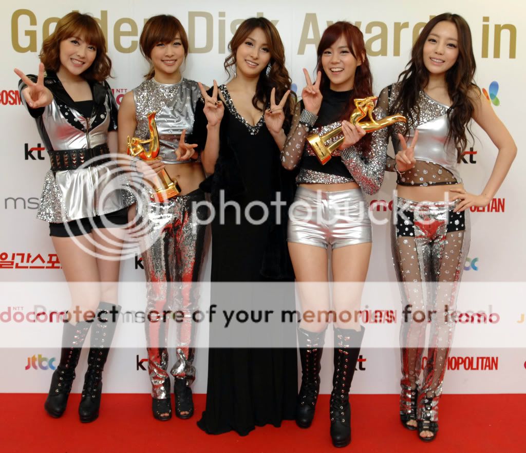 [12012012] KARA đoạt giải tại Golden Disk Awards G-1