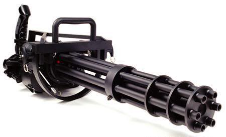 High-powered chain-gun (Approved) Minigun