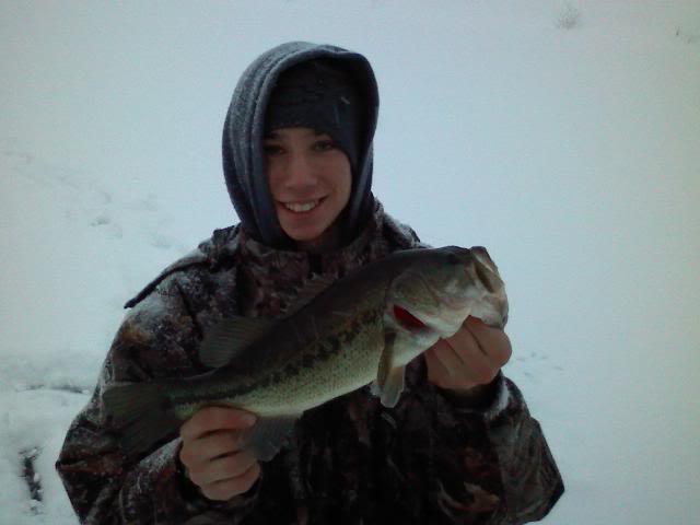 Some pond bassin and a gill! ICE 0107101710