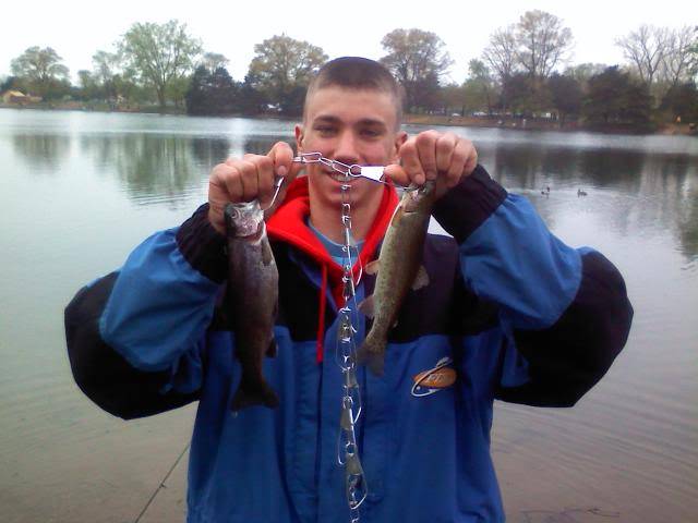 Trout are bitin-Slow at olander, great at east harbor POND 0424101059