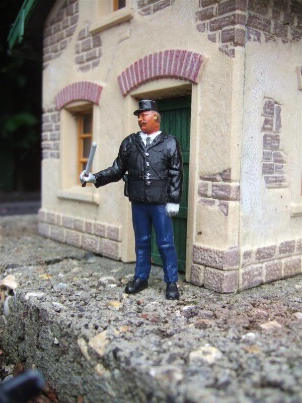 Clive's Second Attempt at a Scratch-Sculpted Figure Gendarme8