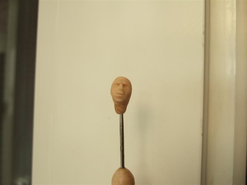 Clive's Second Attempt at a Scratch-Sculpted Figure Fimo_2nd_head_1a