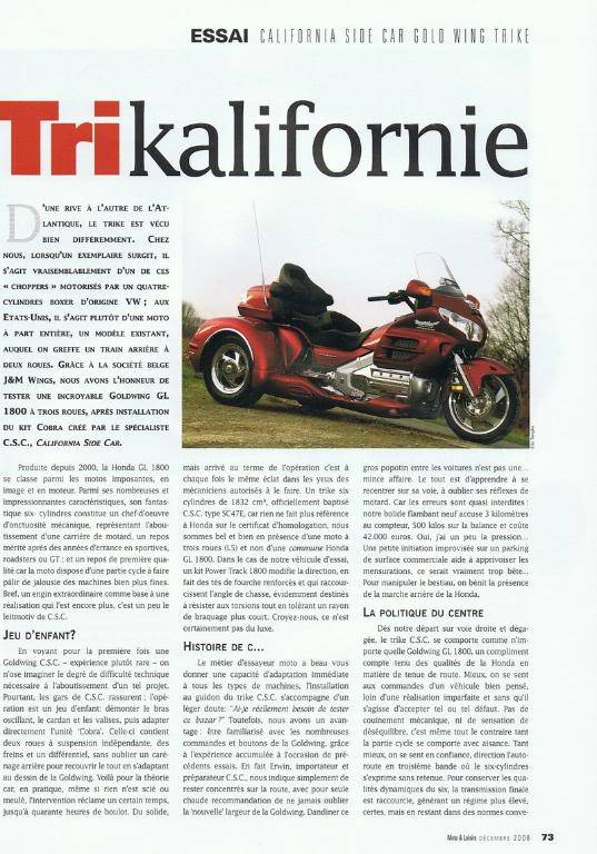 [Magazine] Moto&Loisirs, comparatif et essai trikes... Page_73