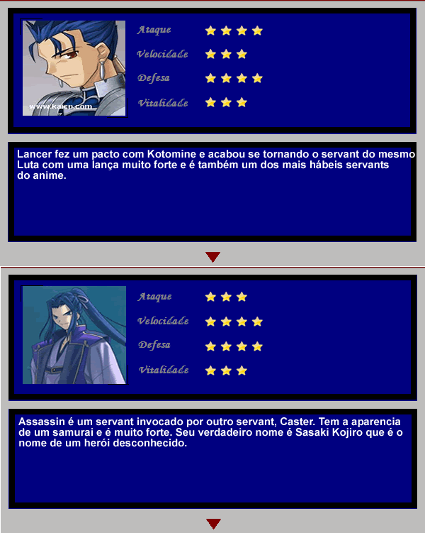 Lista de Personagens FateStayNightB-2-1