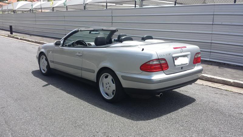 A208 CLK 320 Cabriolet Sport 99/99 Prata, valor R$ 85.000,00 - VENDIDO Fotoclk3