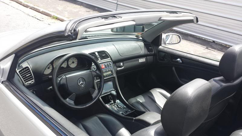 A208 CLK 320 Cabriolet Sport 99/99 Prata, valor R$ 85.000,00 - VENDIDO Fotoclk7