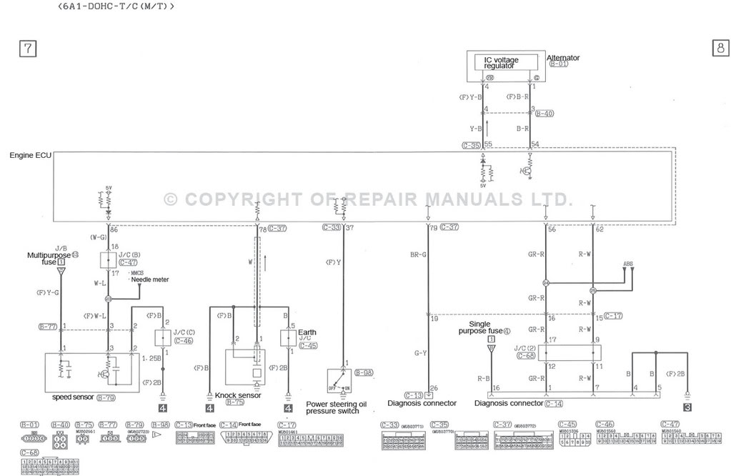 ECU wiring diagram PG4