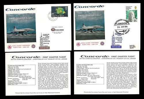 Ventas en ebay febrero 2011 1976CONCORDE1stFLTCOVERSLONDON-PUERTORICORTN_Li45