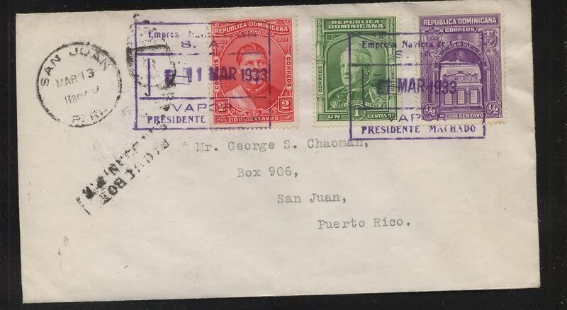 Ventas en ebay enero 2012 DominicanReupbliccovertoPuertoRico1933specialcancel19