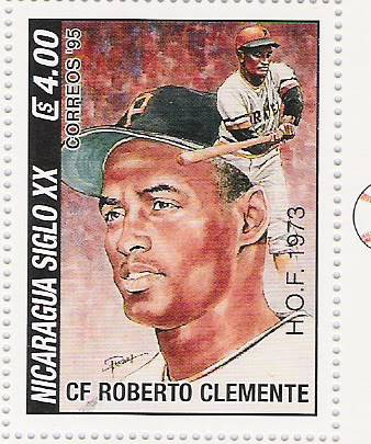 Articulo Puripex 2008 - SELLOS Y VIÑETAS SOBRE ROBERTO CLEMENTE Figura11Clement2ndoNicaragua