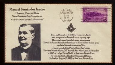 Ventas en ebay febrero 2011 ManuelFernndezJuncosHEROOFPUERTORICOMASONICFDC4450