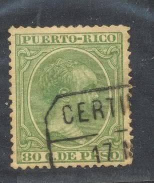 Ventas en ebay julio 2011 PUERTORICO1890-97Scott13080cAlfonsoXIII210