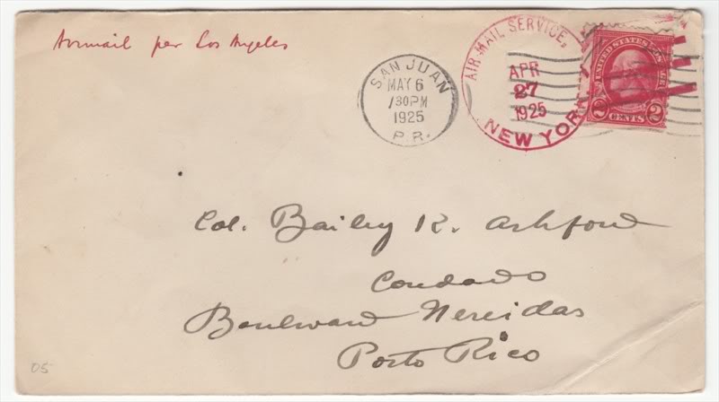 Ventas en ebay marzo 2011 US-PuertoRico1925AirmailCoverAirshipLosAngeles4250