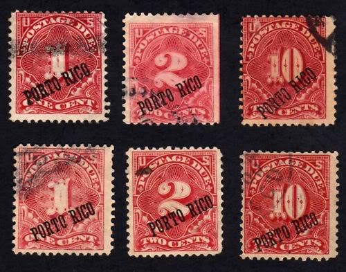 Ventas en ebay junio 2011 USPUERTORICOSTAMPSCOTTJ1-J3J1a-J3a6Used22