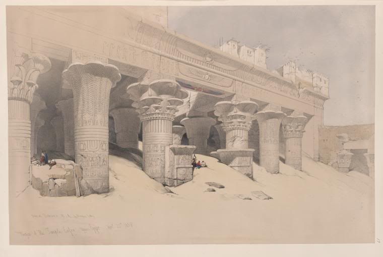 DAVID ROBERTS Edfu