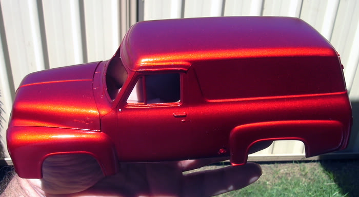 '55 F100 panel truck Panel