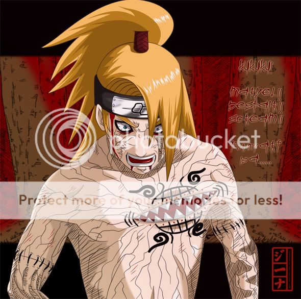 Naruto Picture~Hope u like it~ Deidara____ART_is_A____by_dannex009