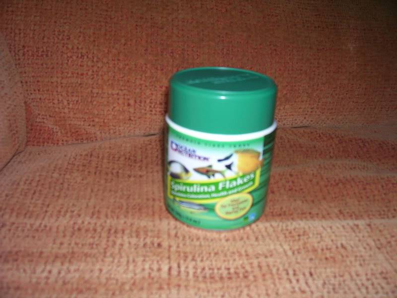 Spirulina Flakes de ocean nutrition. 100_2804