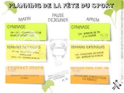 [Evènement terminé] La fête du sport Planning_mini-1