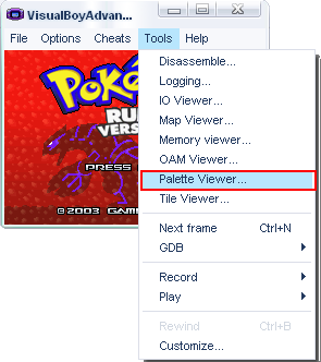 Cambiar Paletas (OAM View) PalleteViewer