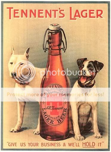 Beer Ad 1909 Tennentsad