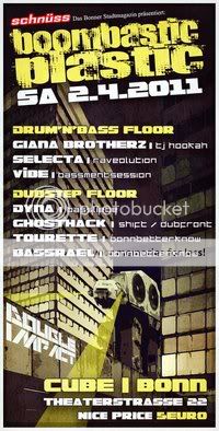 02.04. BOOMBASTIC Plastic @ CUBE feat. Giana Brotherz, Selecta, Dyna ..... BPCube188009_194981633865501_1708840_n