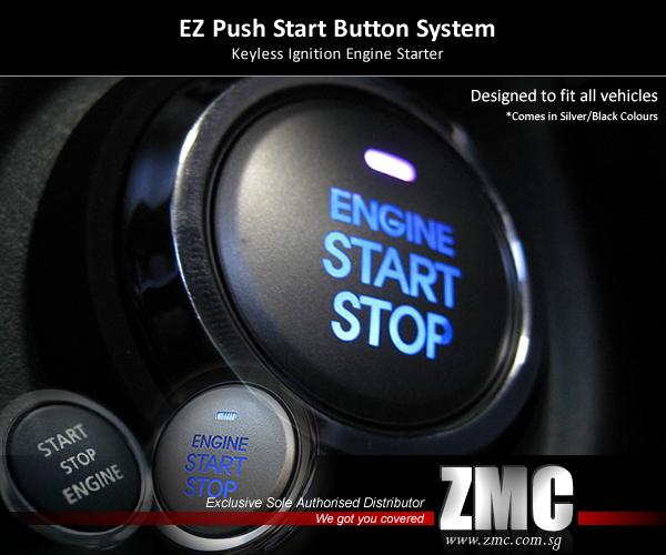 ZMC -THINKWARE/PARROT/EASYCAR/SPY/DOD PushStartSystem