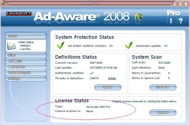 Lavasoft.Ad.Aware 2008 7.1.0.8 Pro Final Ad-aware-1