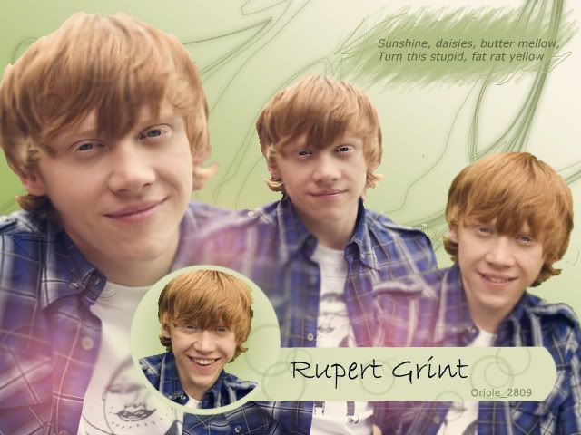[Actor] Rupert Grint (Ron Weasley) Rupert-Grint