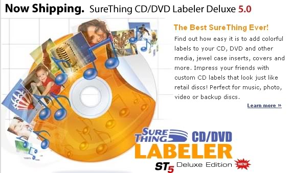 SureThing CD DVD Labeler Deluxe v5.1.614.0 Retail 1-34