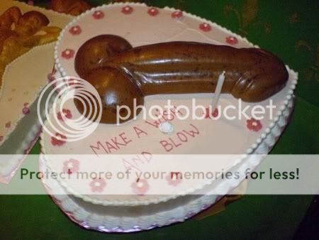 Gửi các bạn đi thi học sinh hôm nay! Penis-birthday-cake