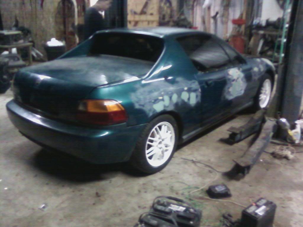 95 honda del sol si bg33-p build Delslobodywork