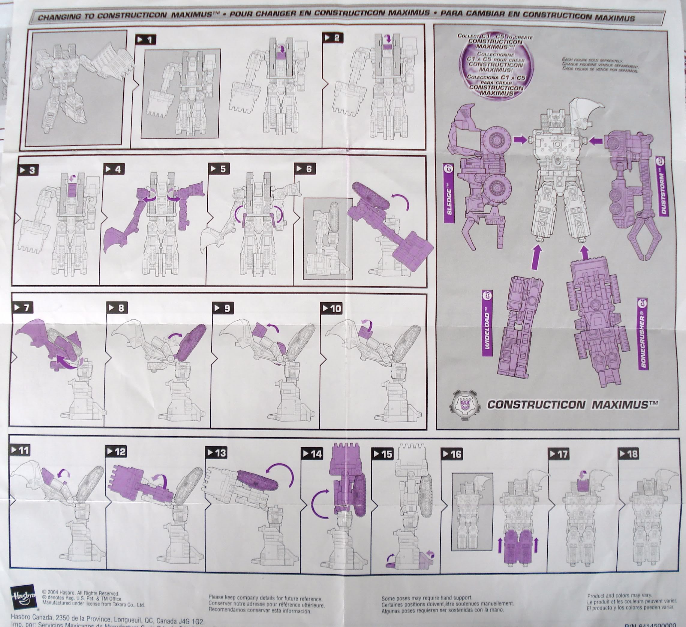 Classics / Classics 2.0 / Generations: Instruction Scans DSC06611