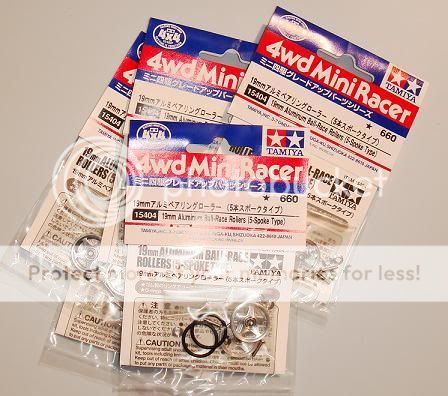 Tamiya Mini 4WD Brand New 19mm Dish & 5 Spoke Roller For Sale 19MM5SPOKEROLLER350