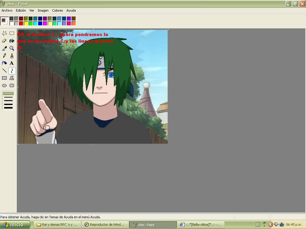 Editar en paint by yo :3 Tutoparte15