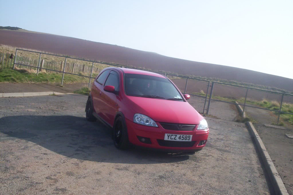 My Flame Red Corsa C SXi Project thread Car2