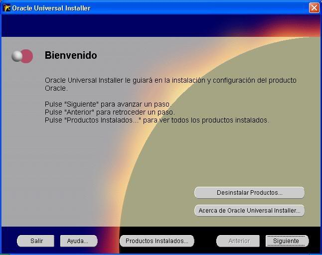 Instalacin de Oracle 8i para Windows XP B