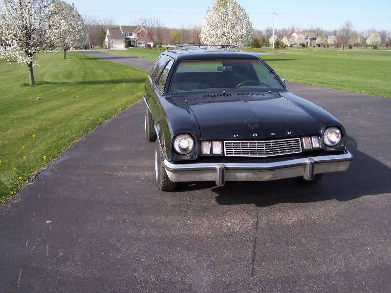 1977 Pinto Crusing Wagon DONE..I'm Back in Black SmallPintoFront