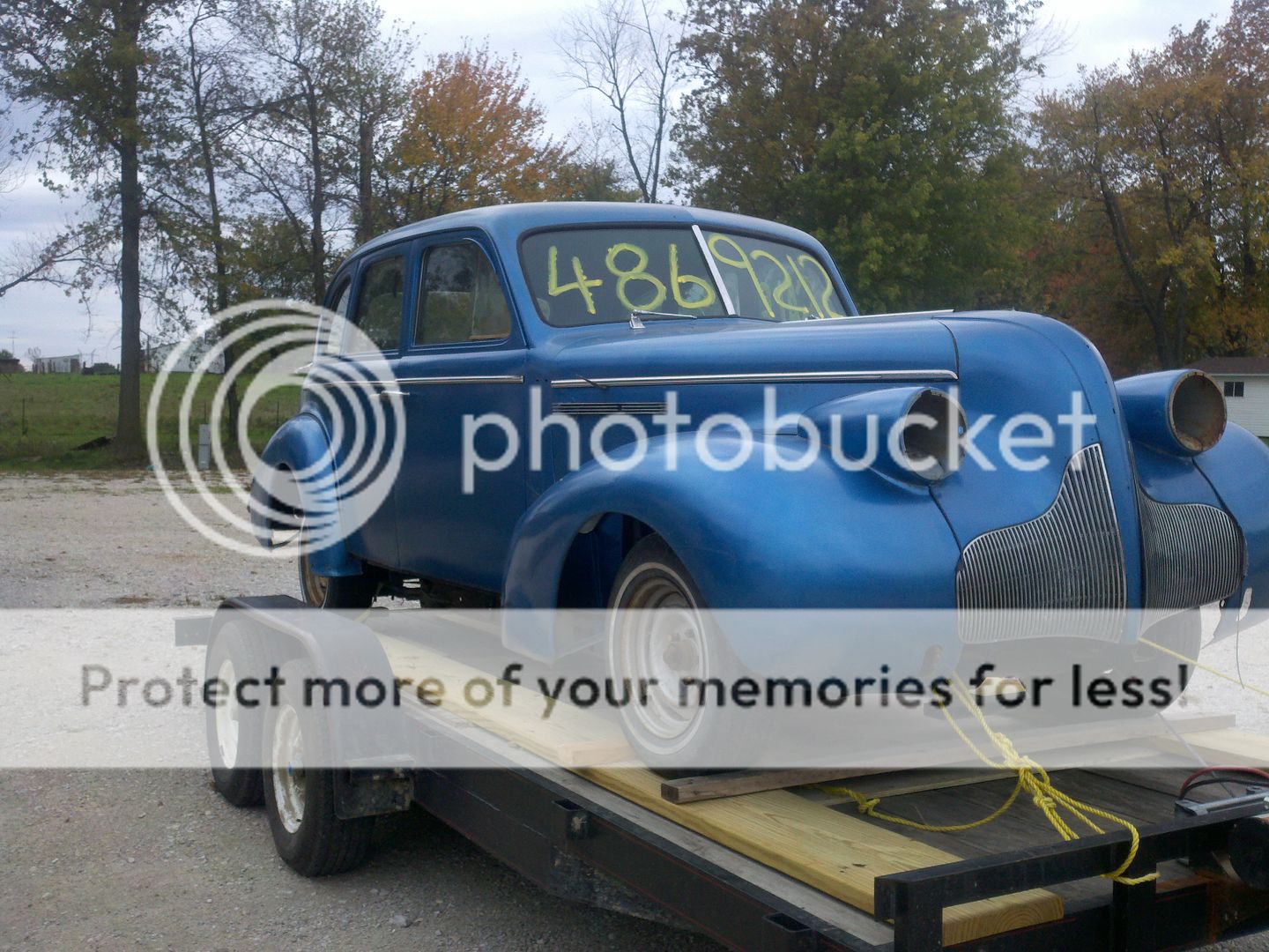 Old Buick Found, sitting on S10 frame, FORD 300 Cly, Auto 2012-10-17_13-00-29_336